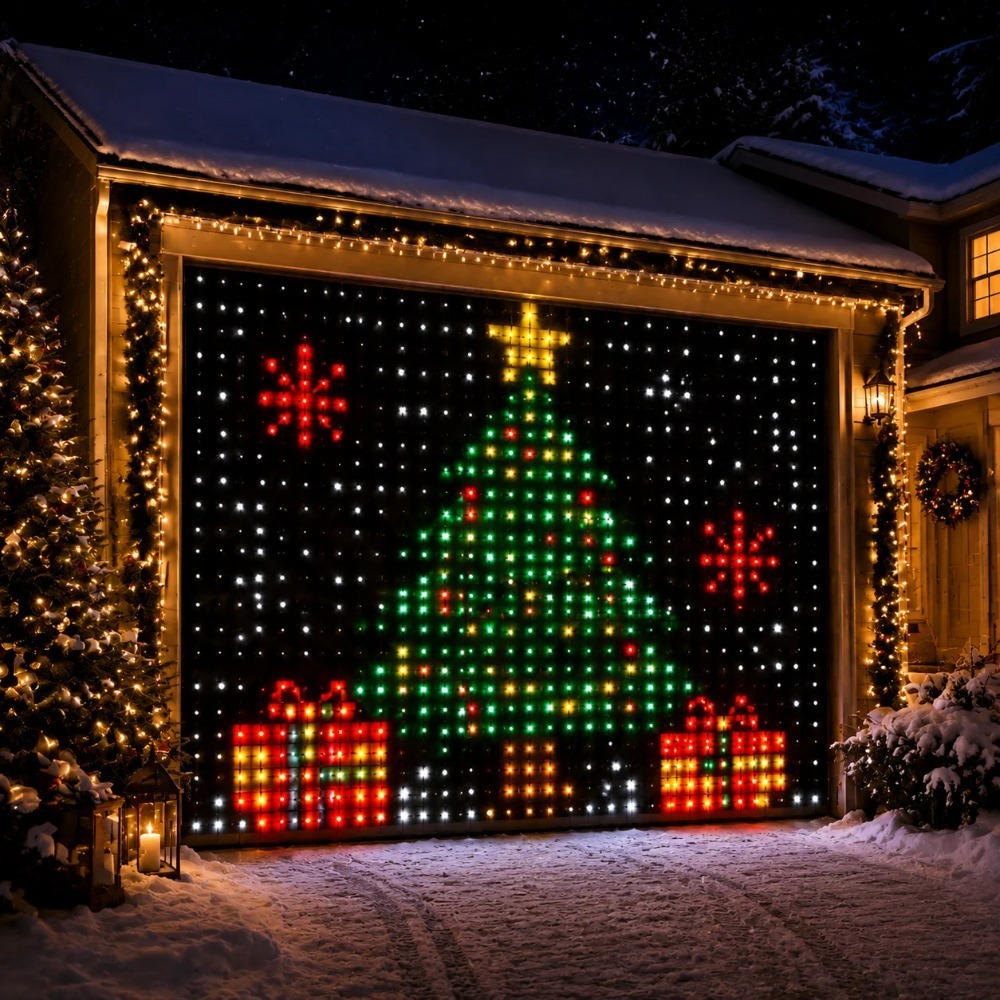 Led Fairy String Lights - Luzes de Cortina LED RGB Inteligentes