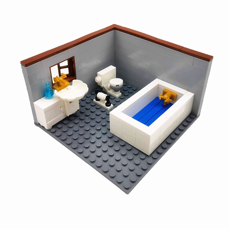Lego Set Creator - Blocos de cidade clássicos compatíveis, móveis