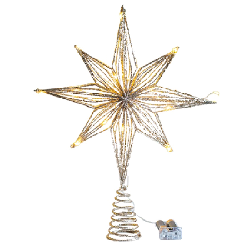 Star Tree Topper - Estrela LED Árvore De Natal Enfeites