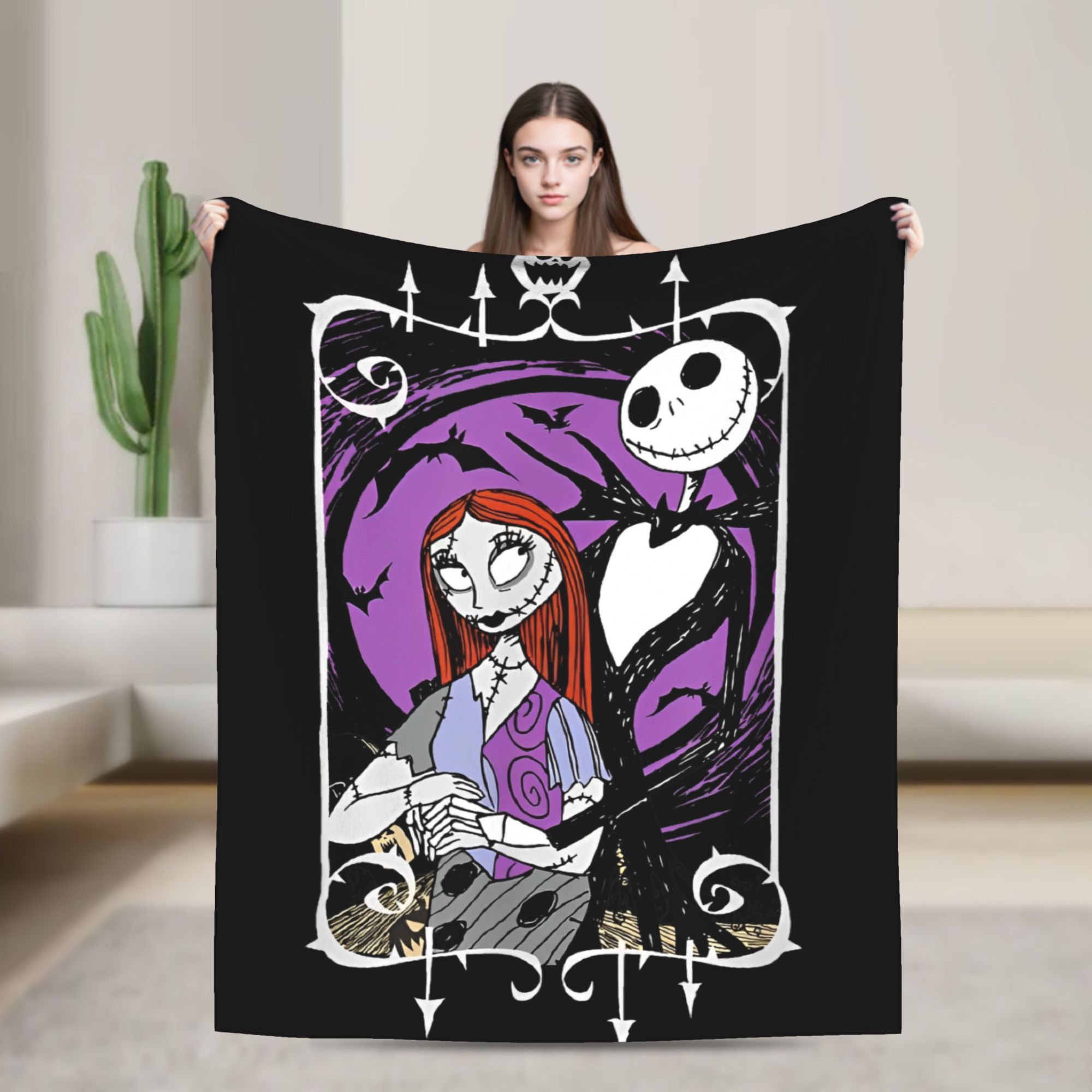 Cobertor de Tricô de Flanela J - Christmas Throw Blanket avaliação e preço