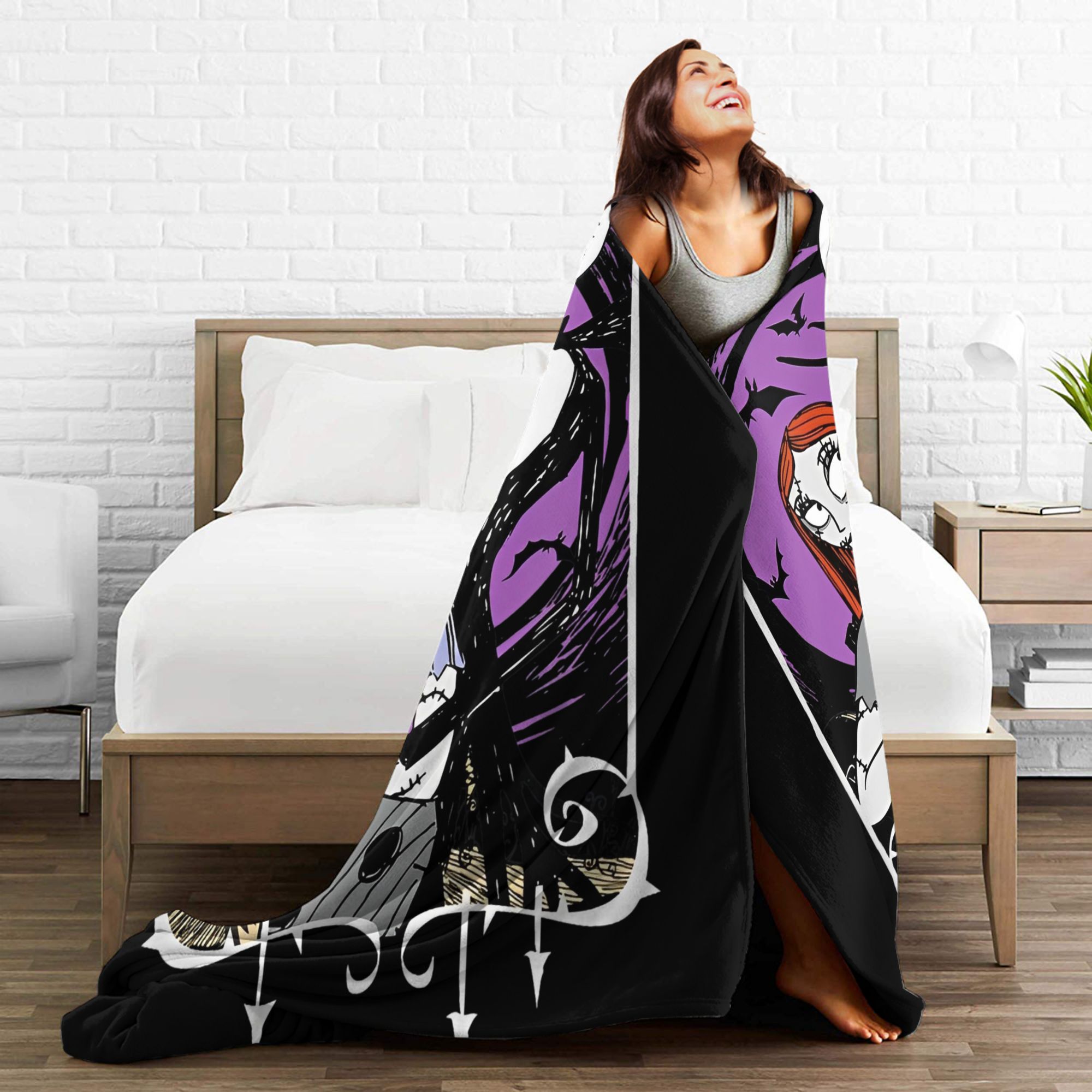 Cobertor de Tricô de Flanela J - Christmas Throw Blanket avaliação e preço