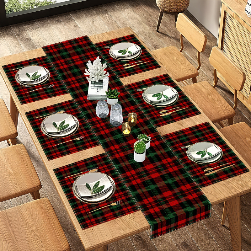 Conjunto de guardanapo e corre - Christmas Table Runner avaliação e preço