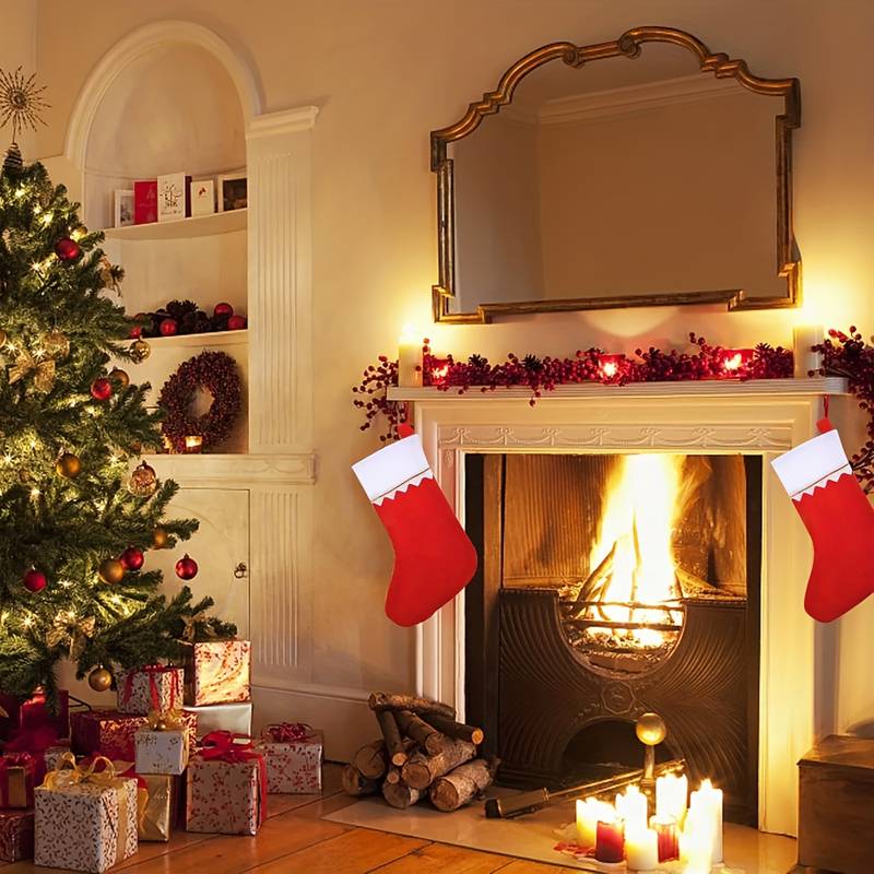 Meias de Natal 1/3/6 peças, De - Christmas Stocking Hanging avaliação e preço