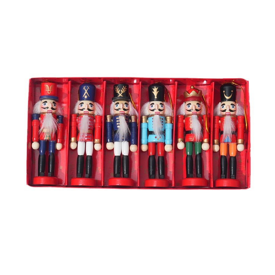 Conjunto de 6 Pendentes de Sol - Nutcracker Figurine avaliação e preço