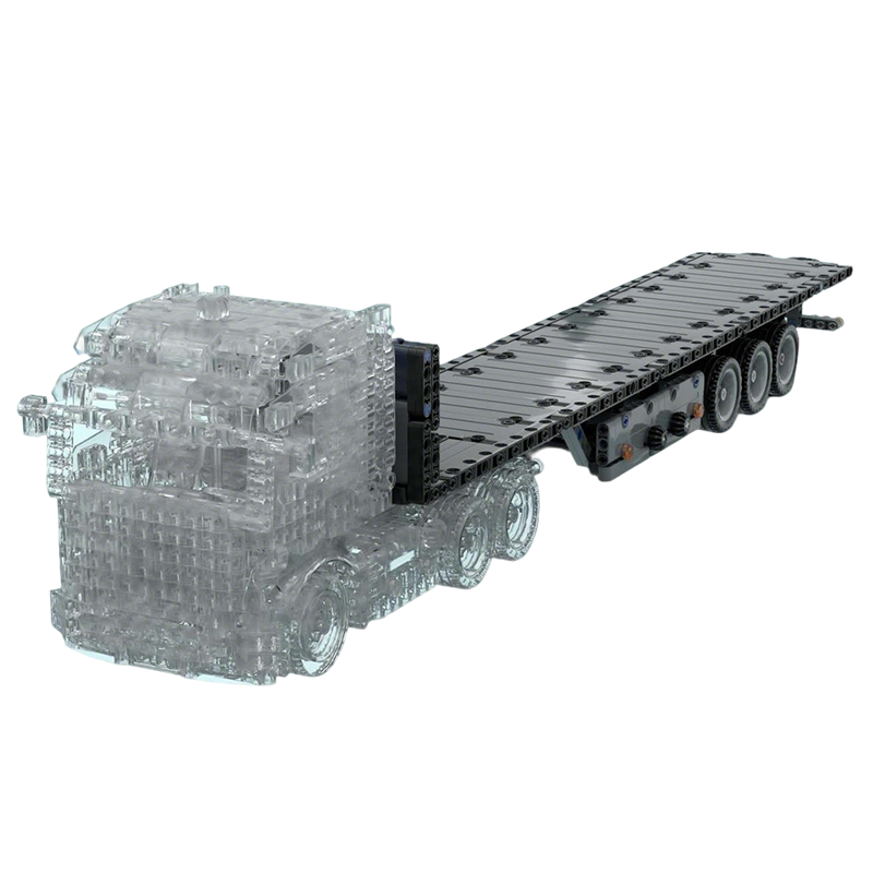 508 Peças MOC Tecnologia Reboq - Lego Set Creator avaliação e preço