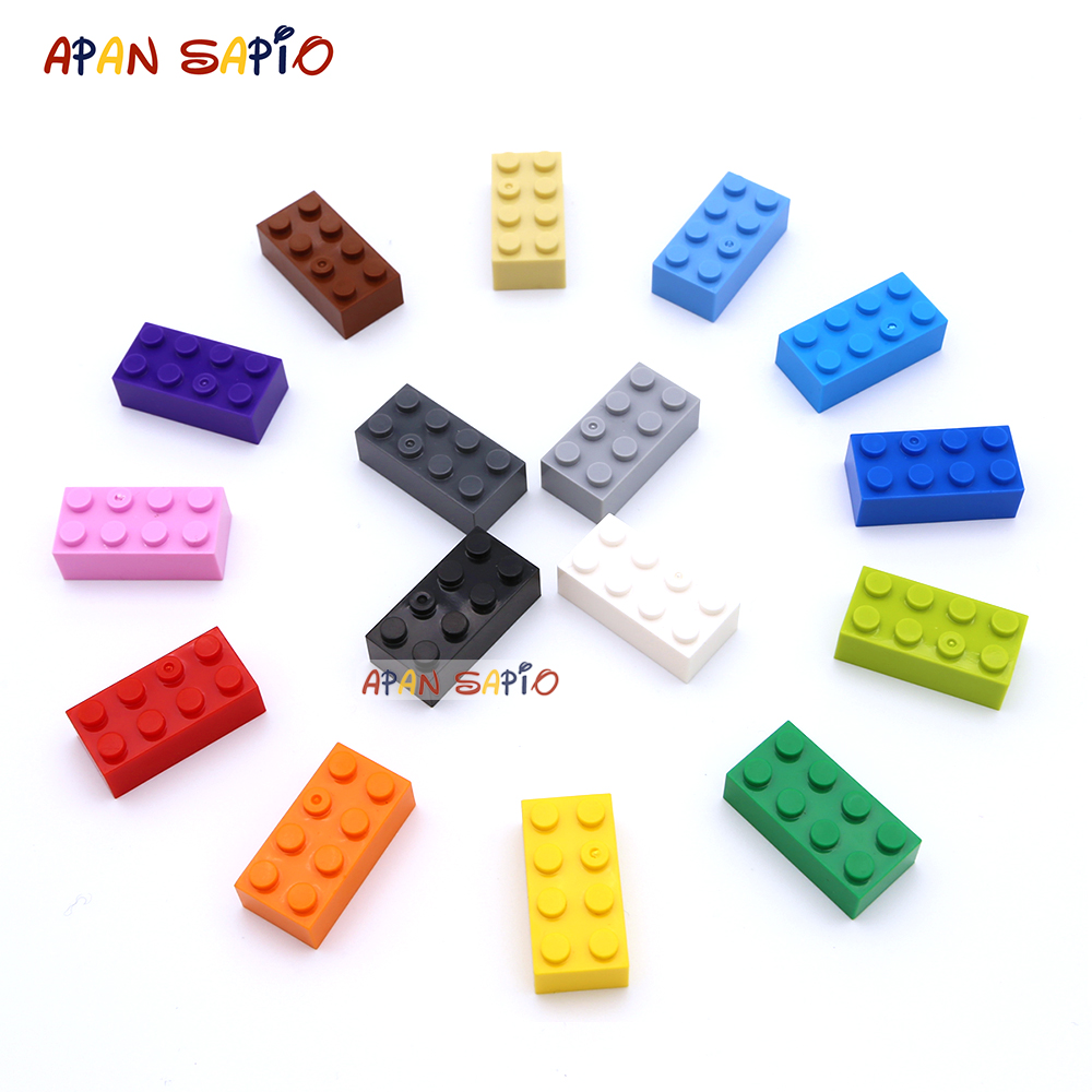 200 pçs 2x4 ponto diy blocos d - Lego Set Creator avaliação e preço