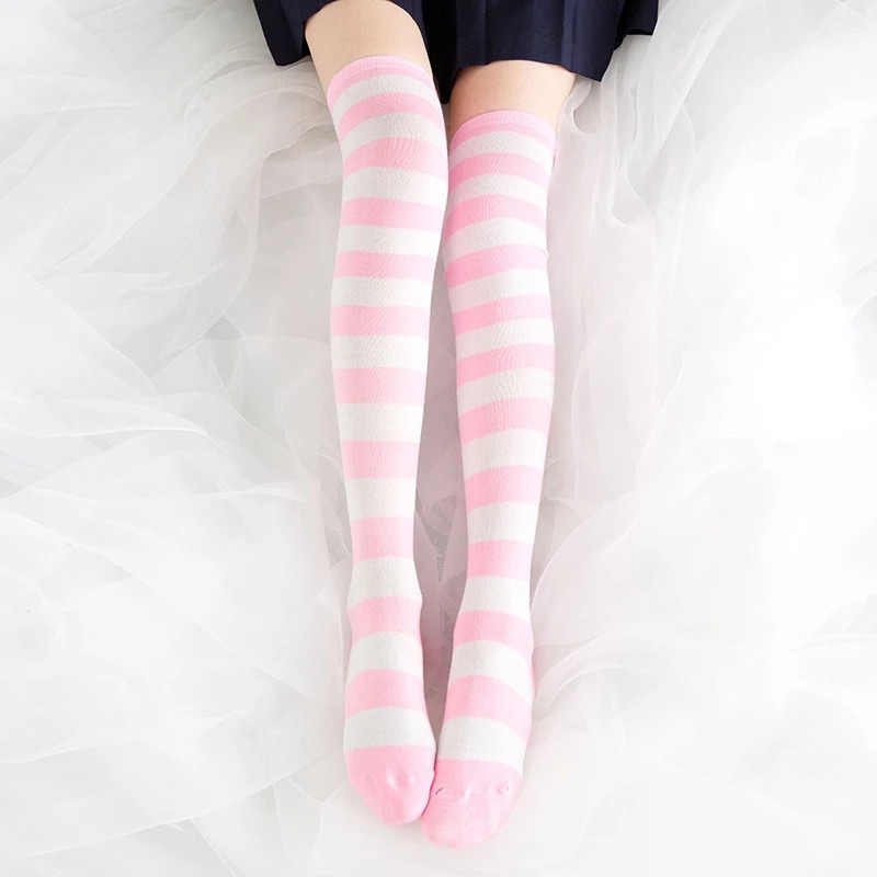 Bonito rosa azul lolita meias  - Christmas Stocking Hanging avaliação e preço