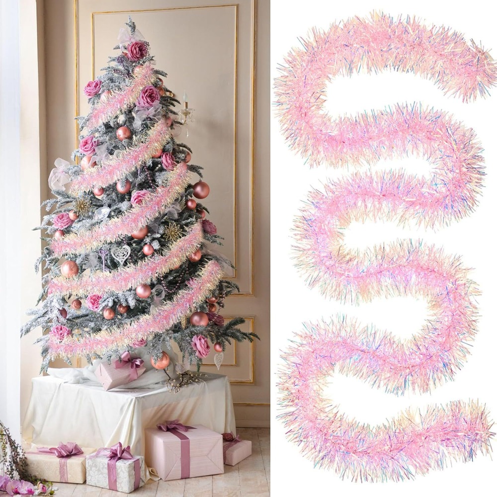 Fita de Decoração de Natal 2M/ - Tinsel Garland Decoration avaliação e preço
