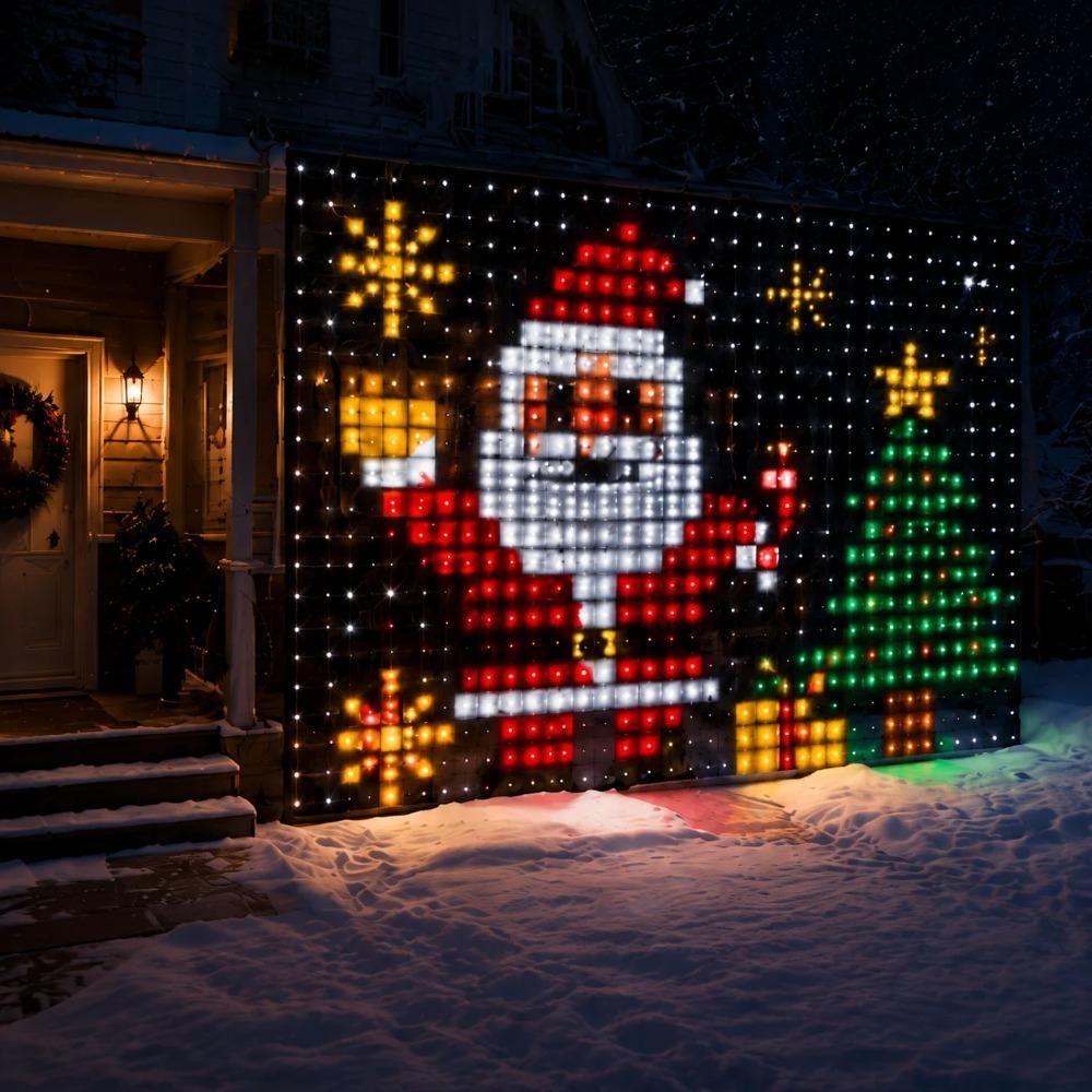 Luzes de Cortina LED RGB Intel - Led Fairy String Lights avaliação e preço
