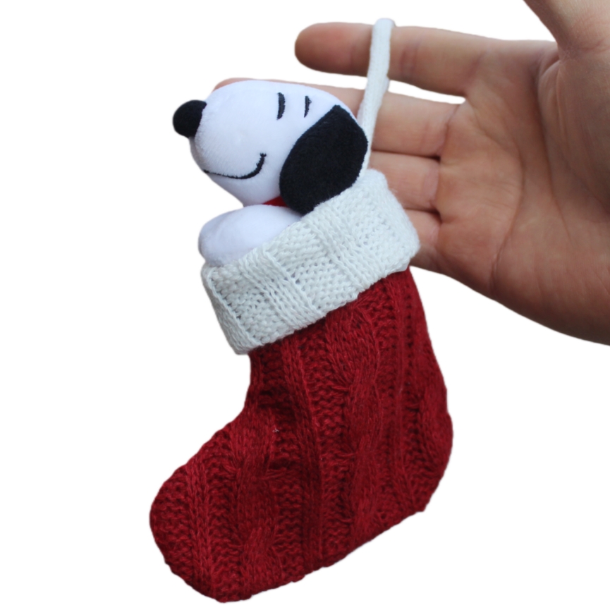 6 peças 15cm amendoim natal sn - Christmas Stocking Hanging avaliação e preço