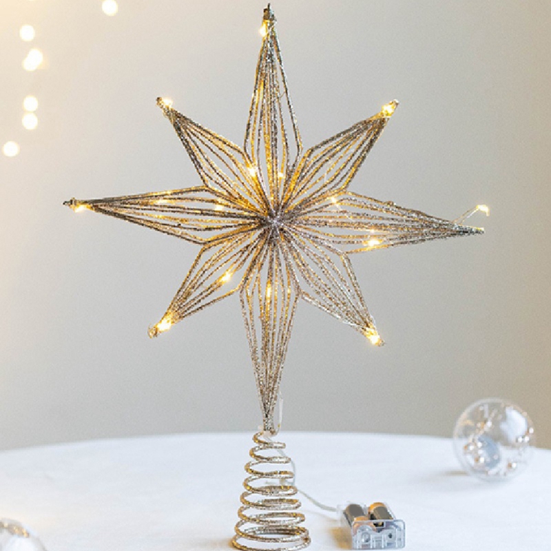 Estrela LED Árvore De Natal En - Star Tree Topper avaliação e preço